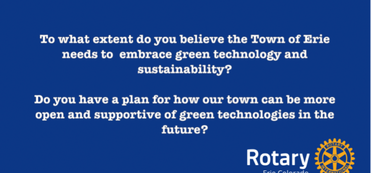 Erie Colorado Rotary Forum 2022: Green Technology